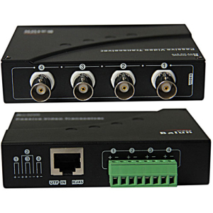 BL-804  Passive 4 Channel Video balun Transmitter / Receiver