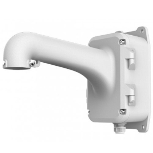 DS-1604ZJ-box Βάση στήριξης Αλουμινίου με κουτί διακλάδωσης για PTZ κάμερας HIKVISION, μήκος 395.5 mm × 281.2 mm × 170.7 mm, βάρος βάσης 2,15 Kg, White color (beige). Recommended bracket for Hikvision PTZ Camera.