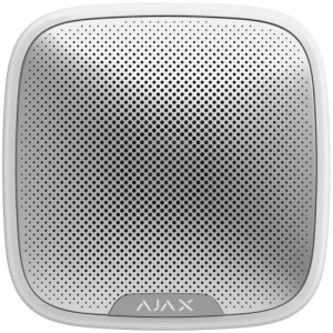 AJAX STREET SIREN WHITE Ασύρματη εξωτερική σειρήνα έως 113 dB
