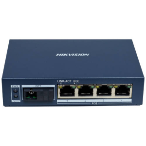 DS-3D504TP-A HIKVISION 20KM Fiber + 4 Port Gigabit PoE switch